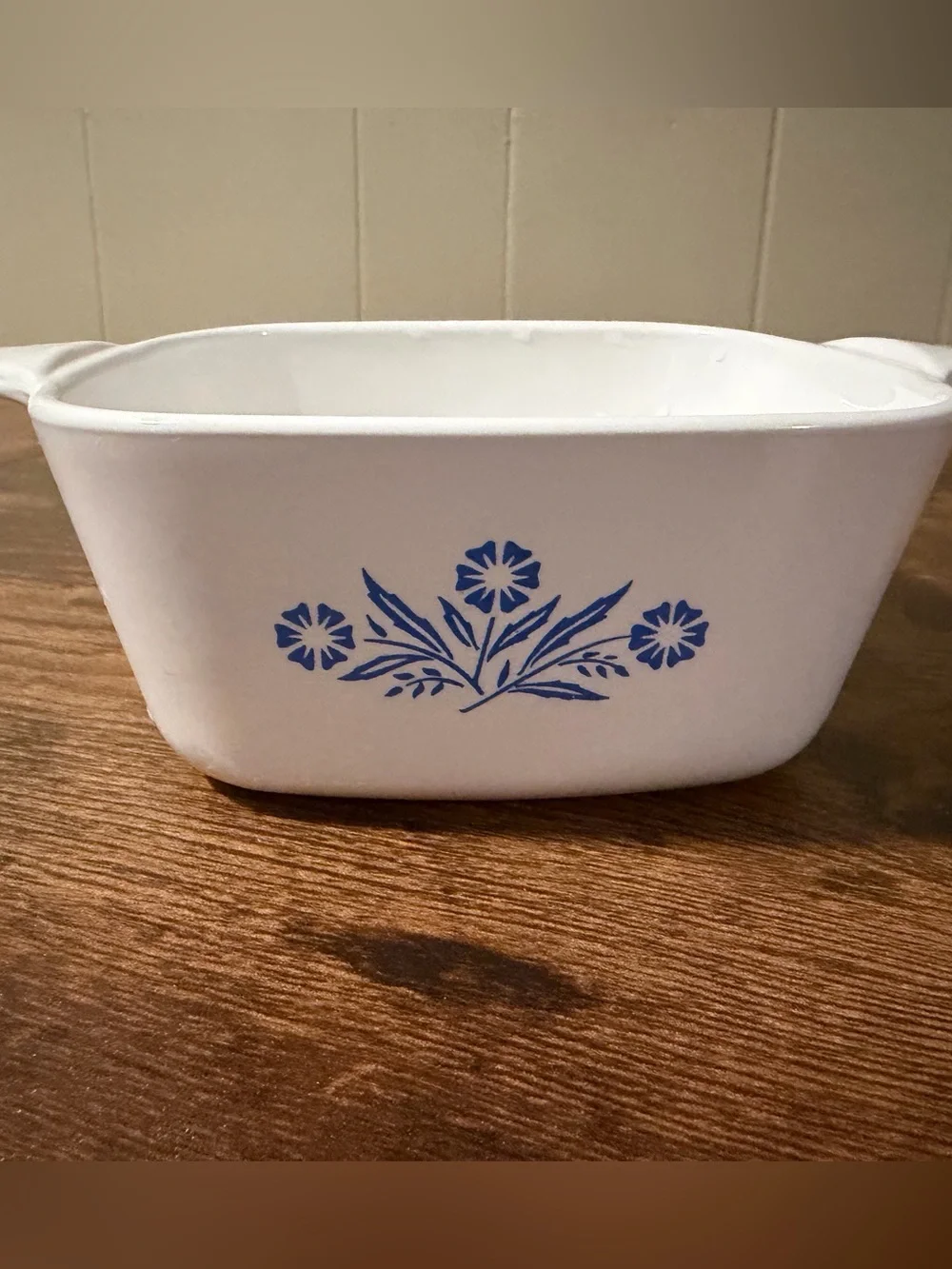 Corningware Blue Corn Flower 2.5 cup dish